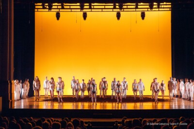 Ainur en el espectáculo de Dantzaz en el Teatro Perez Galdós